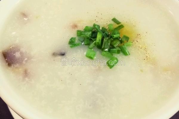 皮蛋瘦肉粥