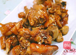 皇后香辣猪脚的做法图解3