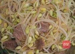 豆芽炒牛肉的做法图解7