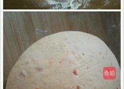 红萝卜泥热狗馒头的做法图解4