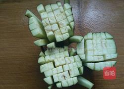 菊花茄子的做法图解3