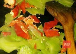 莴笋炒鸡蛋的做法图解7