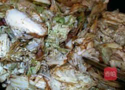 白菜炖肉的做法图解4