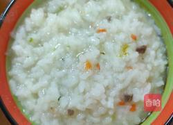 牛肉胡萝卜稀饭的做法图解4