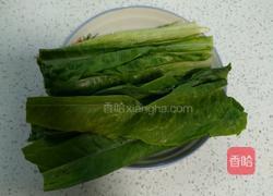 蚝油油麦菜的做法图解1