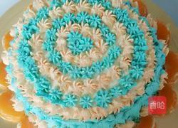 六寸玉米面裱花蛋糕的做法图解15