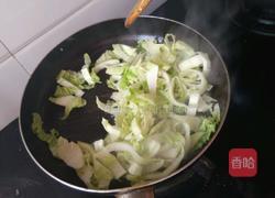 辣炒长白菜的做法图解5