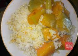 油焖南瓜米饭的做法图解6