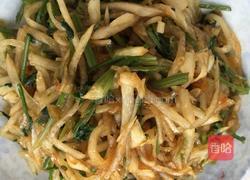 凉拌香芹萝卜丝的做法图解6