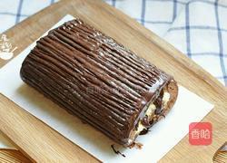 圣诞树根蛋糕的做法图解16