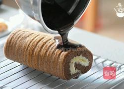 圣诞树根蛋糕的做法图解18