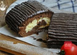 圣诞树根蛋糕的做法图解21