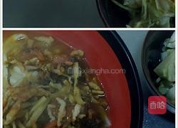 八叔 雪菜肉丝面的做法图解4