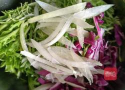 苦菊拌甘蓝的做法图解4