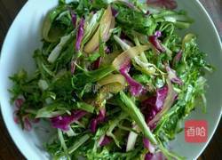 苦菊拌甘蓝的做法图解7