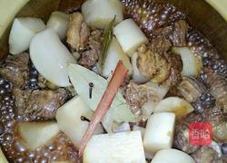 萝卜焖牛腩的做法图解5