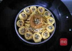 酿蒸油豆腐的做法图解6