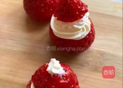 草莓圣诞老人的做法图解6