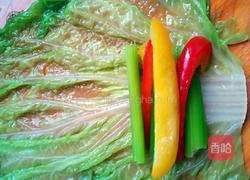 翡翠蔬菜卷的做法图解3