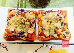 吐司披萨的做法图解11