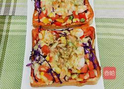 吐司披萨的做法图解12