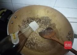 大蒜炒肉丝的做法图解5