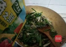 大蒜炒肉丝的做法图解8