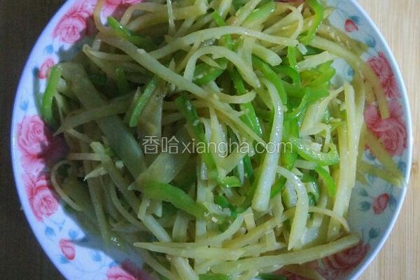 青椒土豆丝