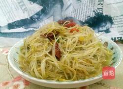 炝炒银芽的做法图解1