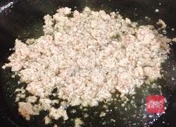肉末炒口蘑的做法图解4