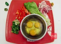 Honey Mustard Lamb Egg Pancakes Recipe Illustration 1