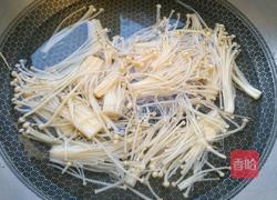 蒜香金针菇的做法图解2