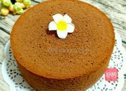 8寸巧克力戚风蛋糕(不开裂版)的做法图解20