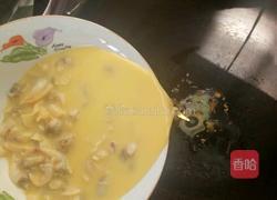 花蛤蜊肉鸡蛋白菜汤的做法图解6