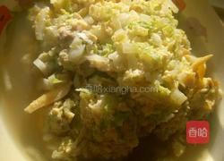 花蛤蜊肉鸡蛋白菜汤的做法图解9