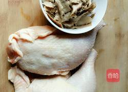 干笋片烧鸡块的做法图解2