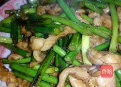 蒜苔炒鸡胸的做法图解11