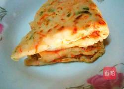 胡萝卜葱花饼的做法图解5
