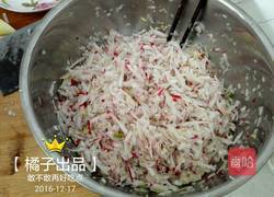 萝卜绿豆丸子的做法图解3