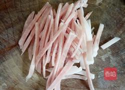 肉丝小方瓜的做法图解2