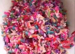 南瓜糯米彩饭的做法图解3