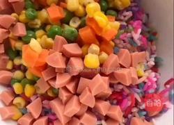 南瓜糯米彩饭的做法图解4