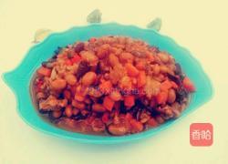 茄汁黄豆炸酱面的做法图解6