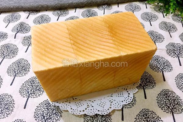 豆浆土司（一次发酵法）