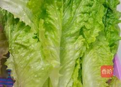 油盐生菜的做法图解1