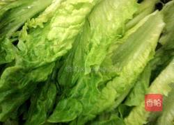 油盐生菜的做法图解2