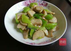 蚝油尖椒杏鲍菇的做法图解5