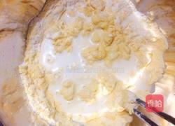 奶香玉米面松饼的做法图解2