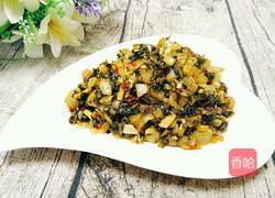 炒腌菜的做法图解6