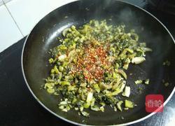 炒腌菜的做法图解5